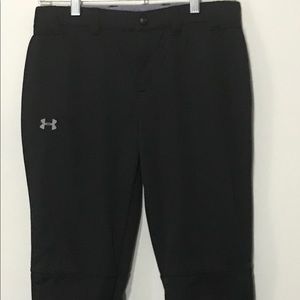 - UNDER ARMOR, BLACK JOGGERS COUPE CAPRI SM/P